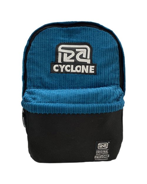 Mochila Cyclone Veludo New Hologram - AZUL PETROLEO