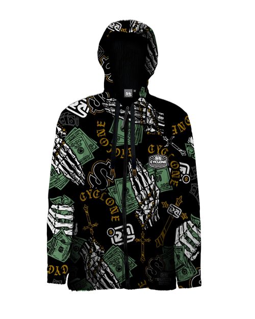 Jaqueta Cyclone Veludo Skull Dollar