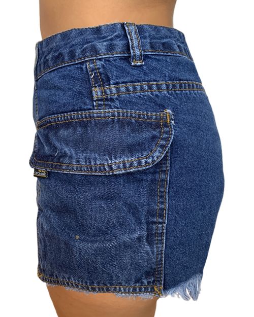 Short Feminino Cyclone Jeans Pocket Nice