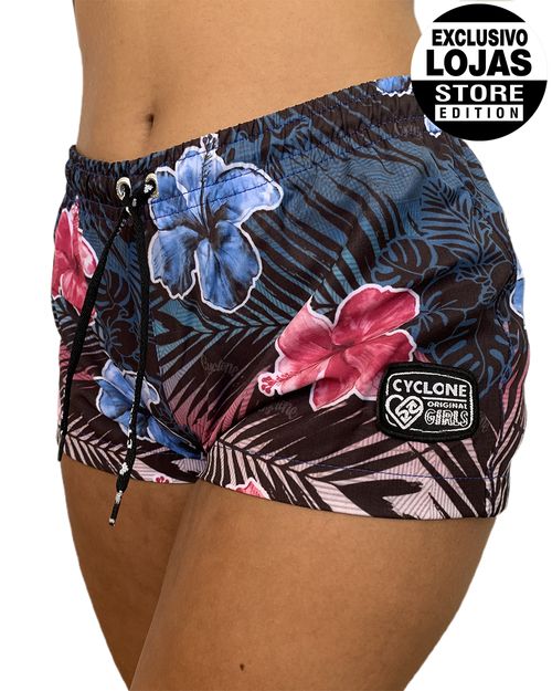 Short Feminino Cyclone Stretch Ala Moana