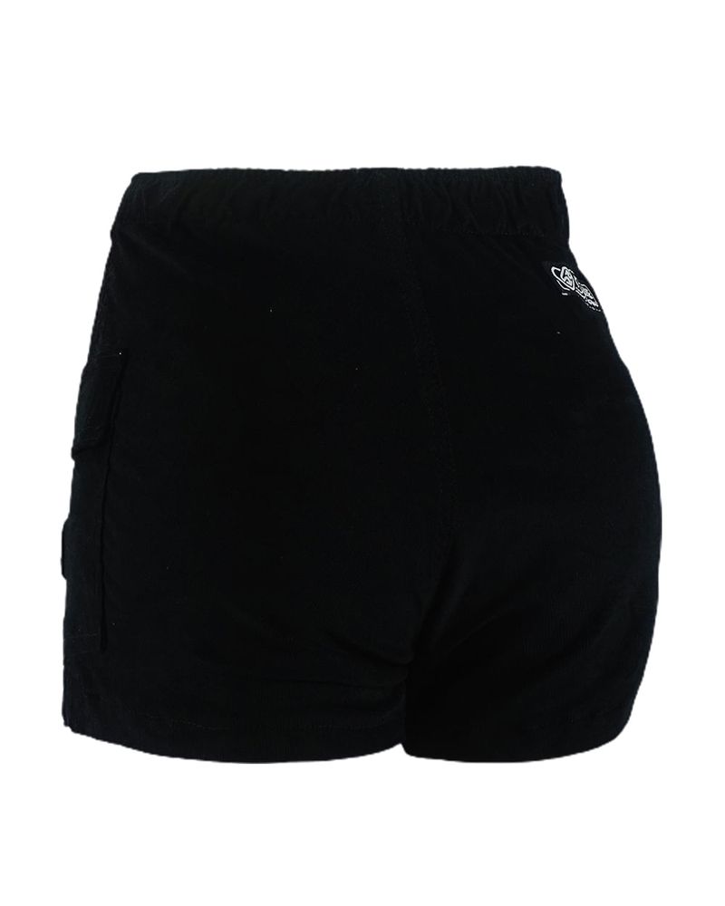 Costas-Short-Feminino-Cyclone-Veludo-Relax-Bolsos-Light-Preto