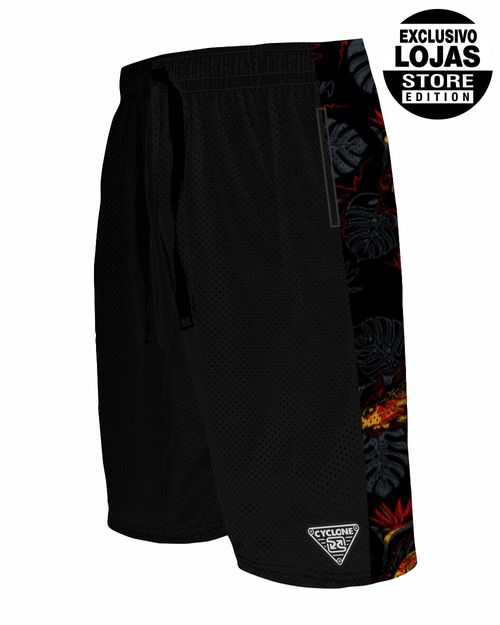 Bermuda Cyclone Dry Basket Double Recorte Fire Carpa (Dupla Face)