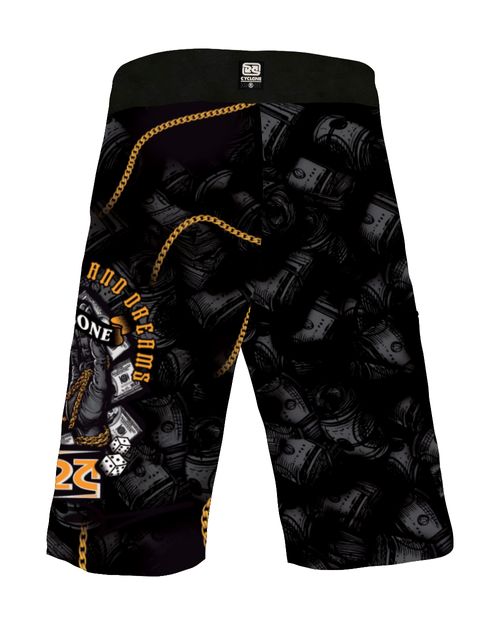 Bermuda Cyclone Água Stretch Long Skull Gold