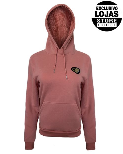 Casaco Cyclone Canguru Feminino Fechado Daily - ROSA CLARO