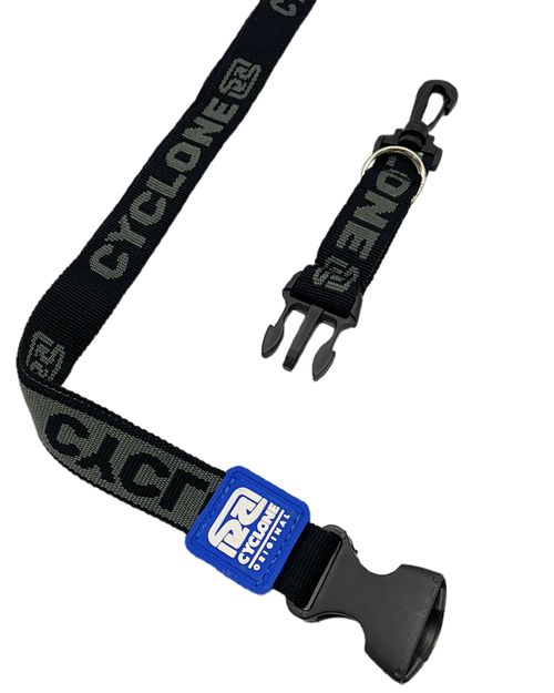 Chaveiro Cyclone Cordão Premium - PRETO/ROYAL