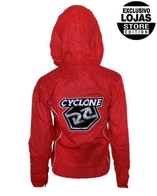 Jaqueta Feminina Cyclone Veludo Vivo Future Logo Heavy