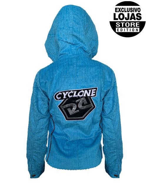 Jaqueta Feminina Cyclone Veludo Vivo Future Logo Heavy