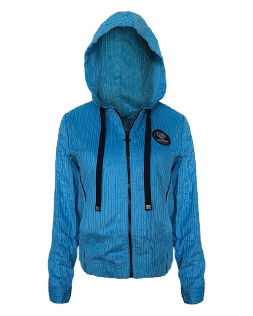 Jaqueta Feminina Cyclone Veludo Vivo Future Logo Heavy