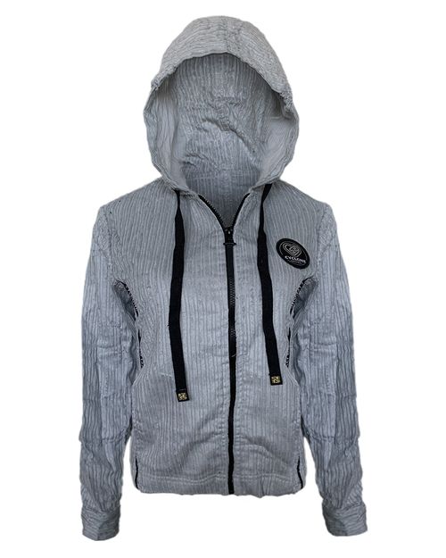 Jaqueta Feminina Cyclone Veludo Vivo Skull Dollar Heavy