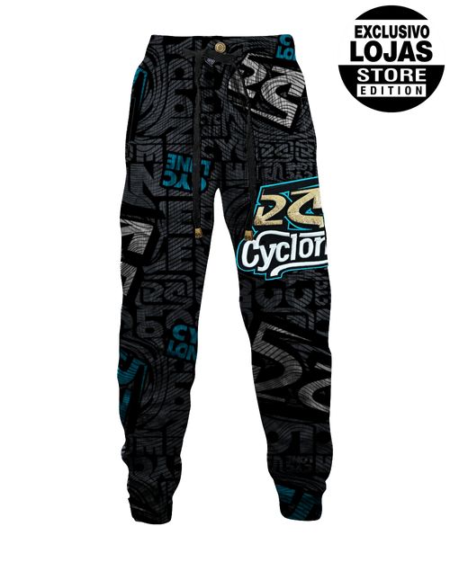 Calça Cyclone Veludo Modern Setas