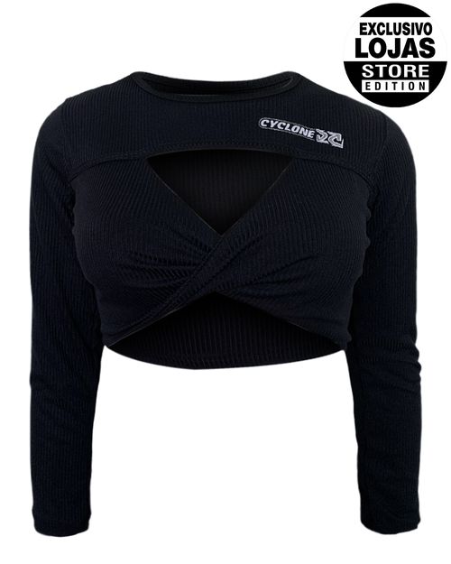 Blusa Feminina Cyclone Manga Longa Style