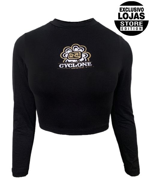 Blusa Feminina Cyclone Manga Longa Casual