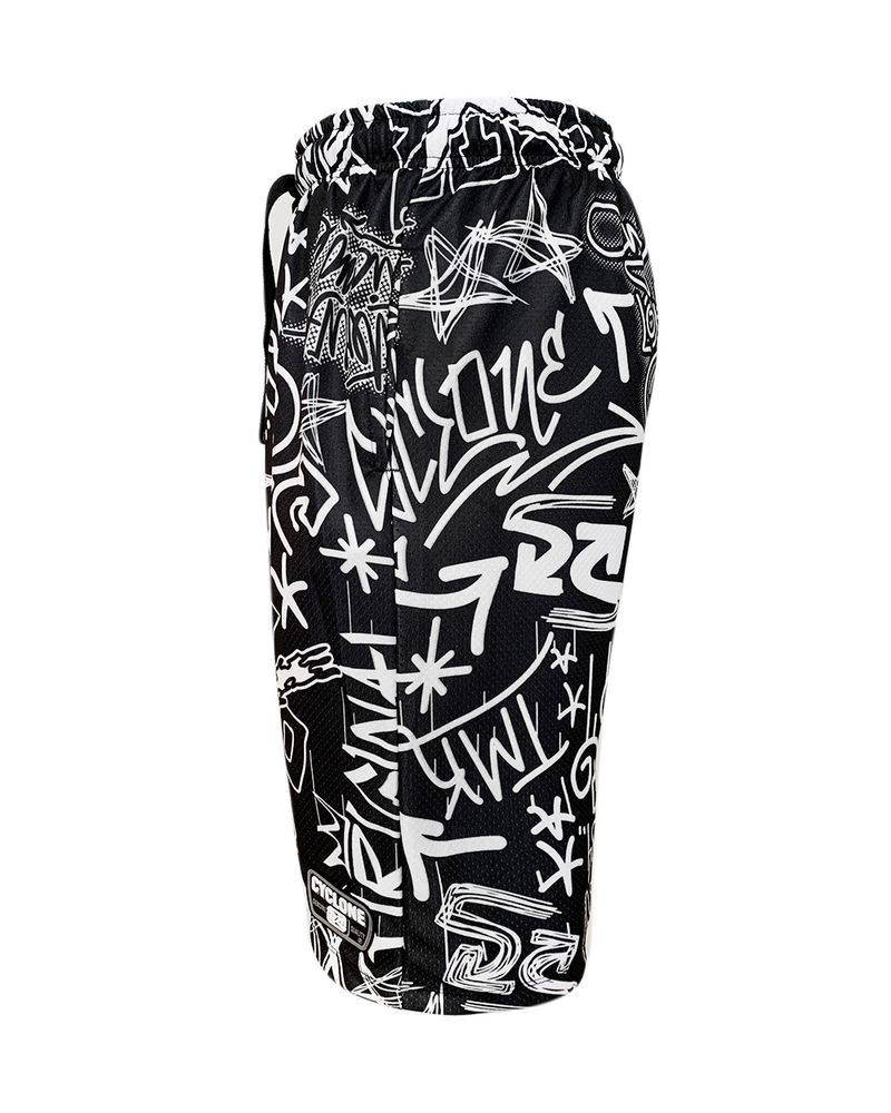 bermuda cyclone dry basket one face street lines preto -3-