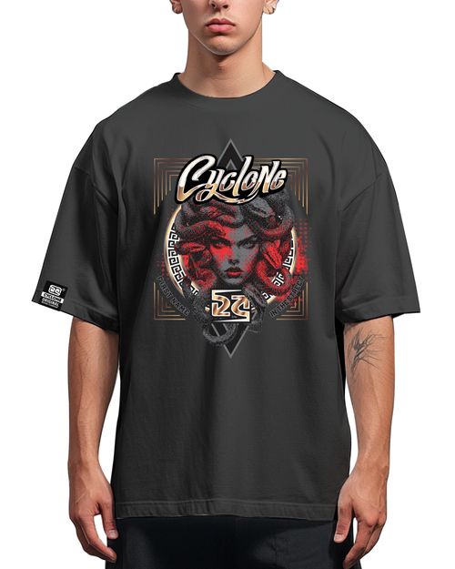 Camisa Cyclone Oversized Medusa Metal