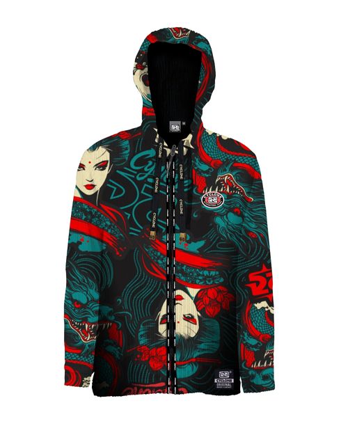 Jaqueta Cyclone Veludo Oriental Samurai