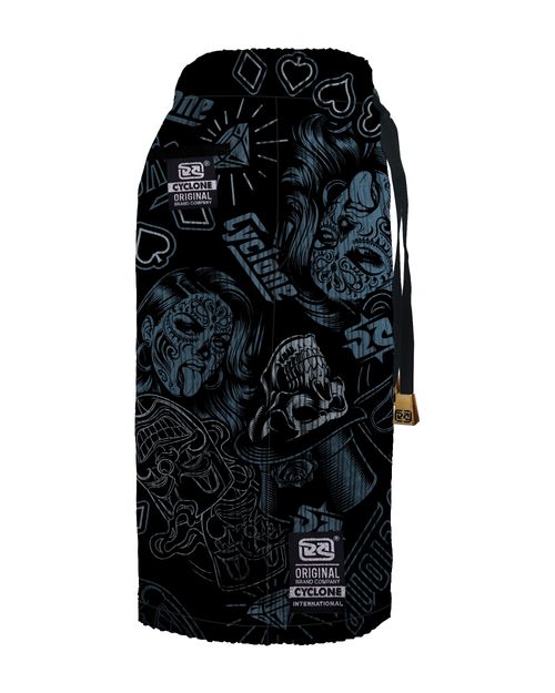 Bermuda Cyclone Veludo Skull Mask