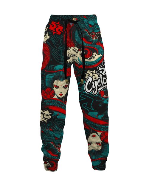 Calça Cyclone Veludo Oriental Samurai