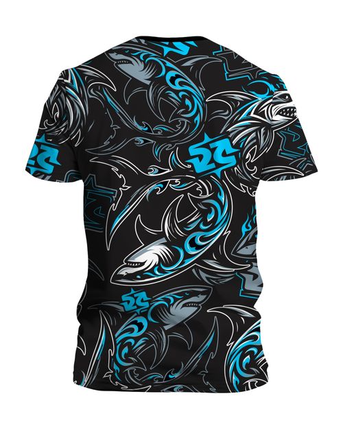 Camisa Cyclone Dif Full Tribal Shark