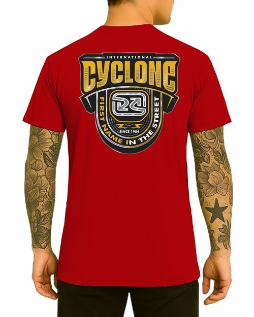 Camisa Cyclone Pulse Metal - VERMELHO RUBRO
