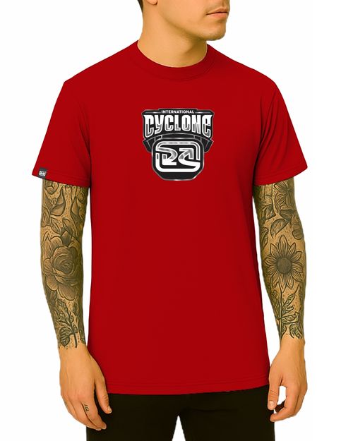 Camisa Cyclone Pulse Metal - VERMELHO RUBRO