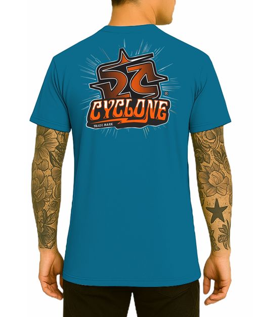 Camisa Cyclone West Metal - AZUL MAR