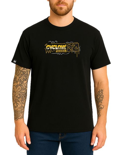 Camisa Cyclone Street Art Metal V26 - PRETO