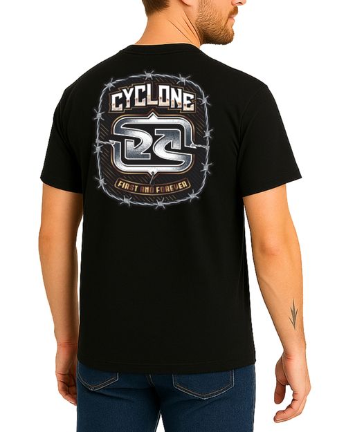 Camisa Cyclone Iron Thorn Metal - PRETO