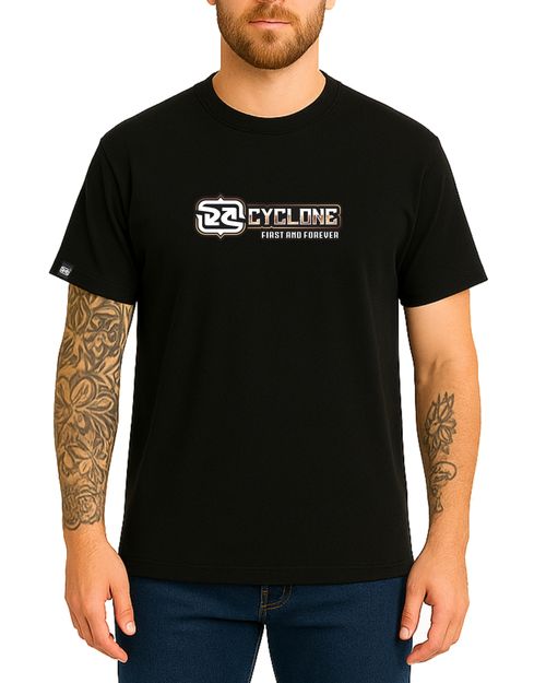 Camisa Cyclone Iron Thorn Metal - PRETO