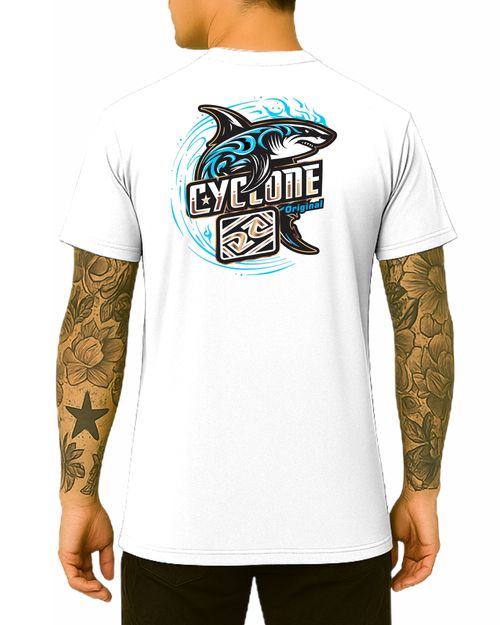 Camisa Cyclone Tribal Shark Metal
