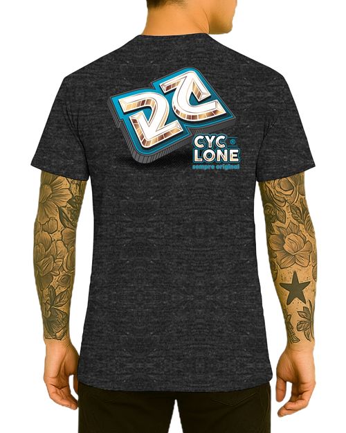 Camisa Cyclone Hover Metal - MESCLA ESCURO