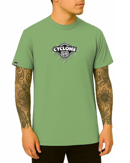 Camisa Cyclone Fuse Metal - VERDE UVA