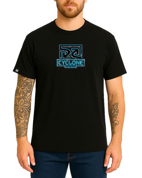 Camisa Cyclone Frame Metal - PRETO
