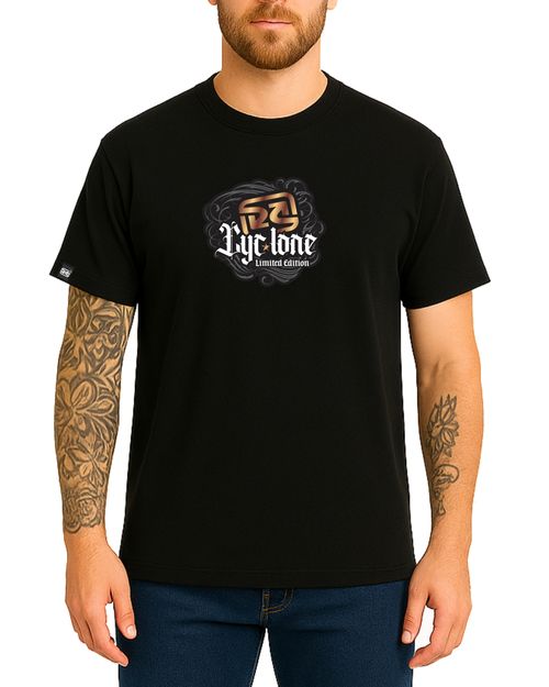 Camisa Cyclone Prayer Metal - PRETO