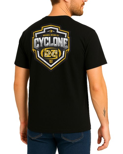 Camisa Cyclone League Metal - PRETO