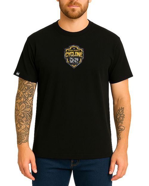 Camisa Cyclone League Metal - PRETO