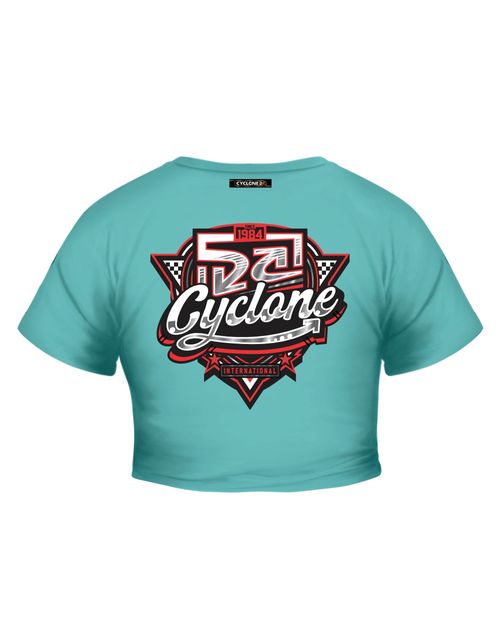 Baby Look Cyclone Cropped Raptor Metal