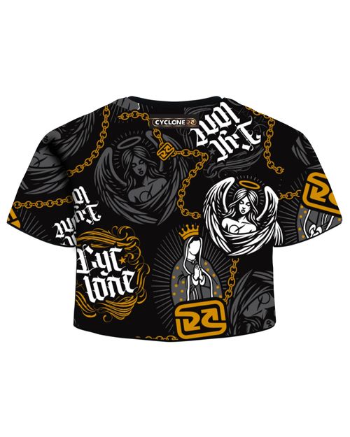 Blusa Cyclone Dif Cropped Full Prayer