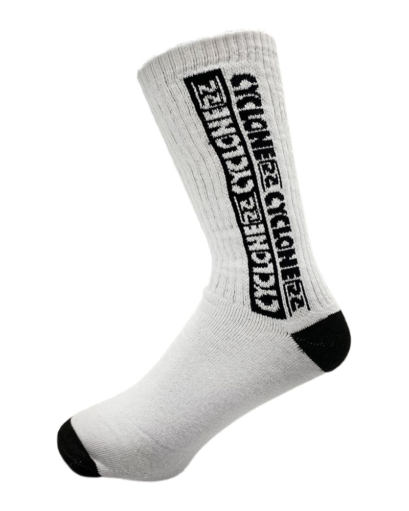meia cyclone longa galao branco -1-