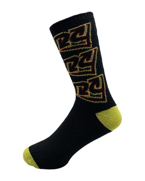 Meia Cyclone Longa Rasta Bolt