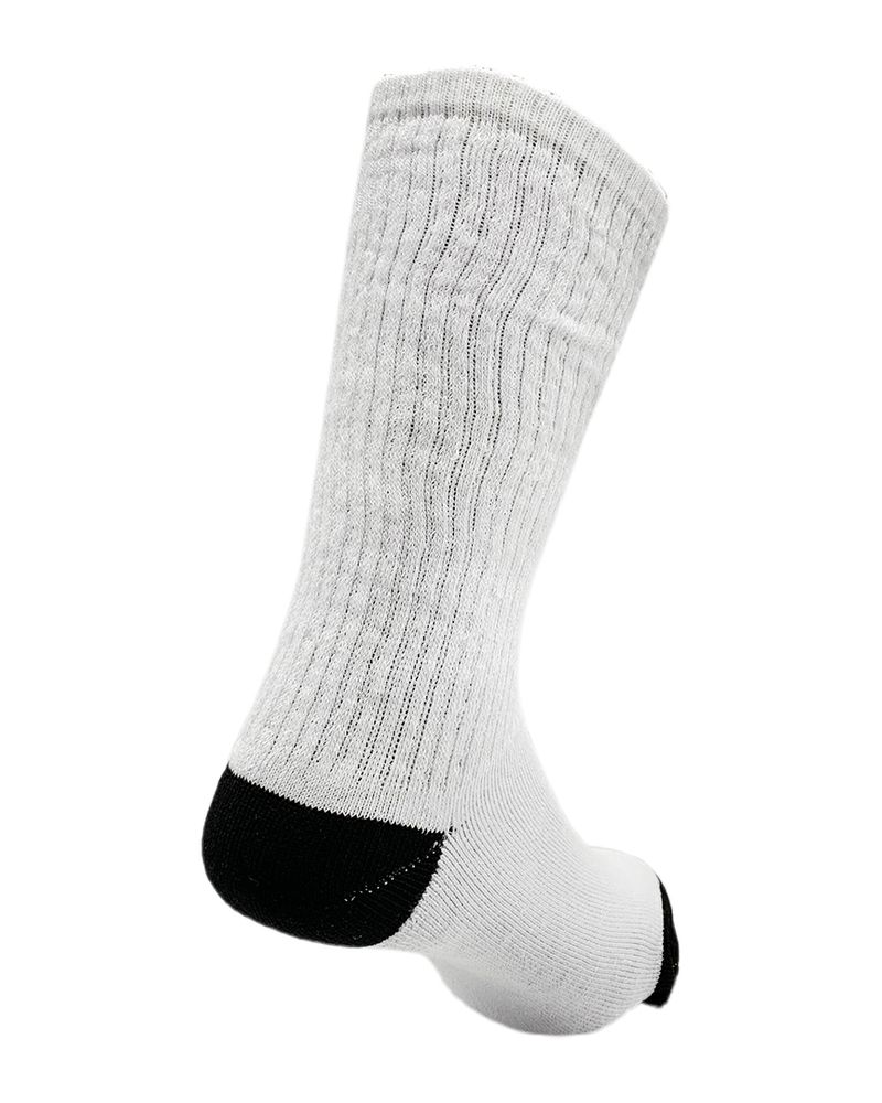 meia cyclone longa patchwork branco -3-