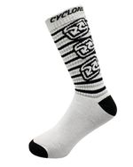 meia cyclone longa basket style branco -1-