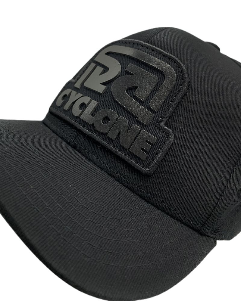 bone cyclone aba curva all black preto -5-