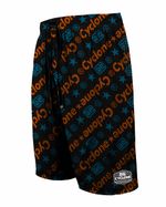 bermuda cyclone dry basket magic stars preto laranja -1-