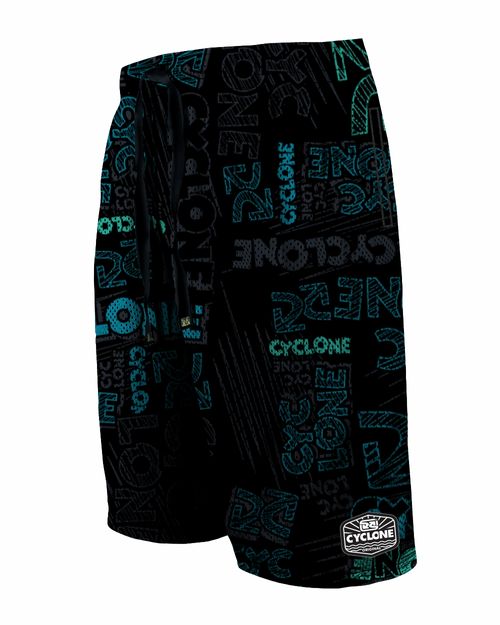 Bermuda Cyclone Dry Basket Logo School (Dupla Face)