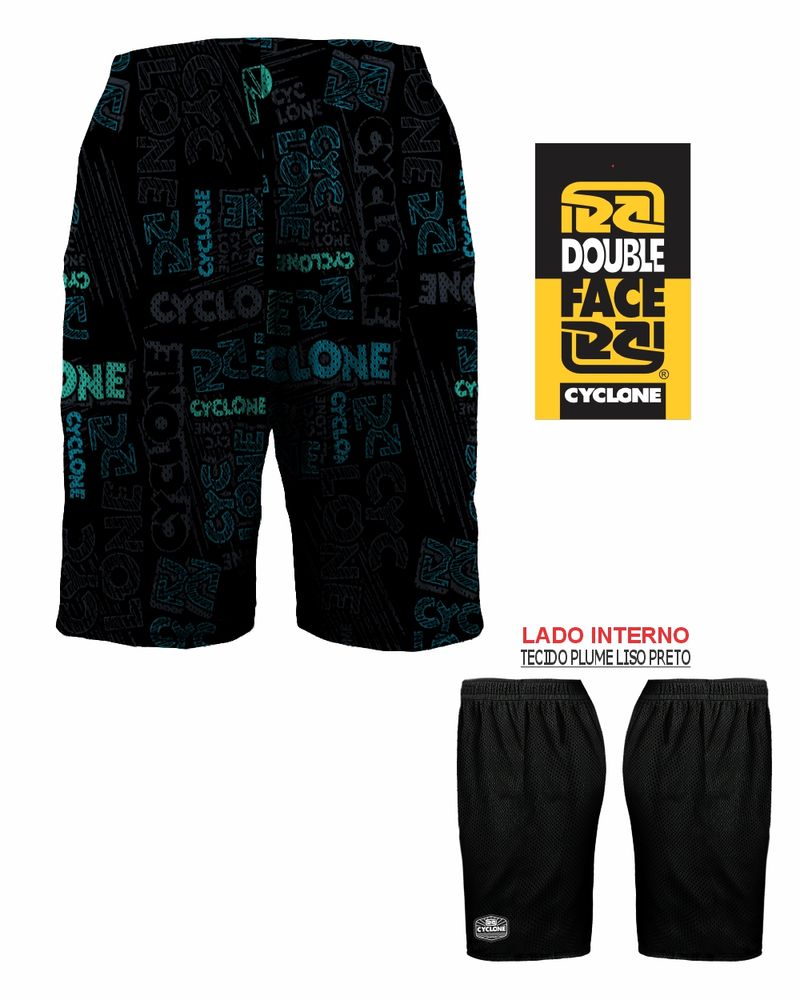 bermuda cyclone dry basket logo school preto azul -2-