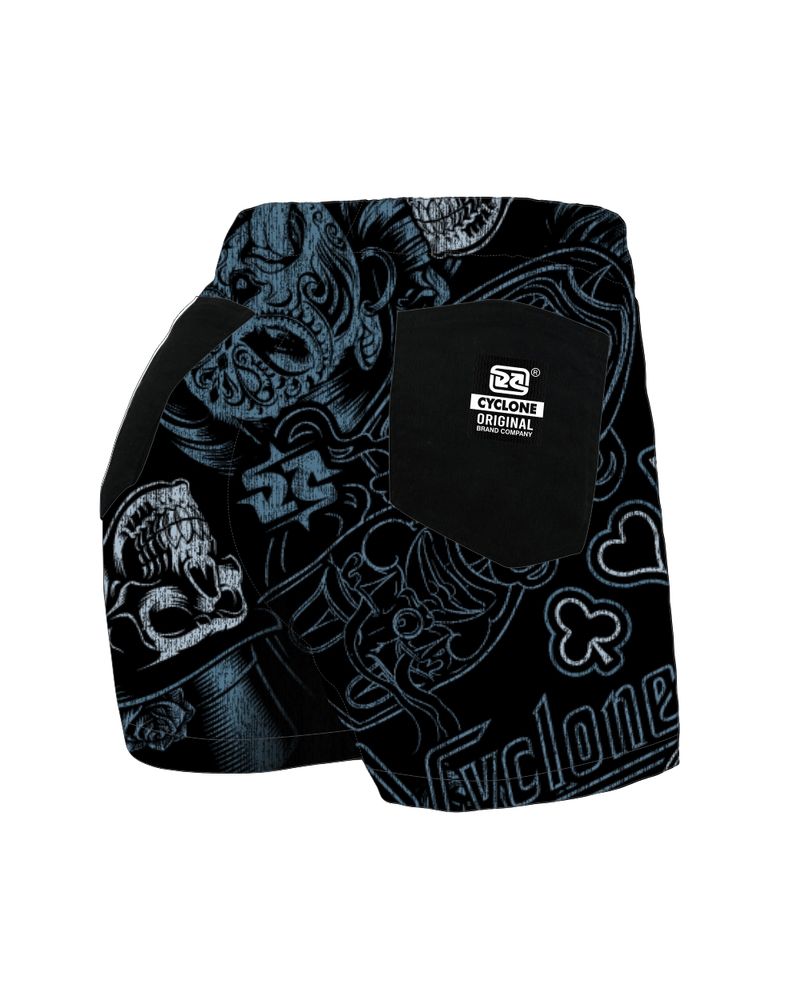 Short-Feminino-Cyclone-Veludo-Skull-Mask-Light-preto-azul--3-