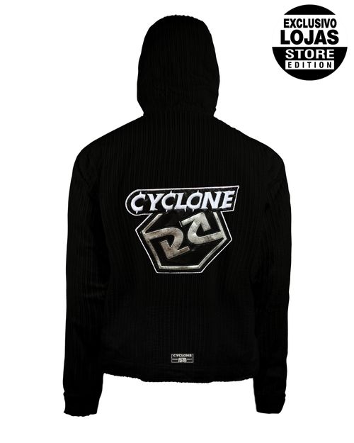 Jaqueta Feminina Cyclone Veludo Relax Future Logo Heavy