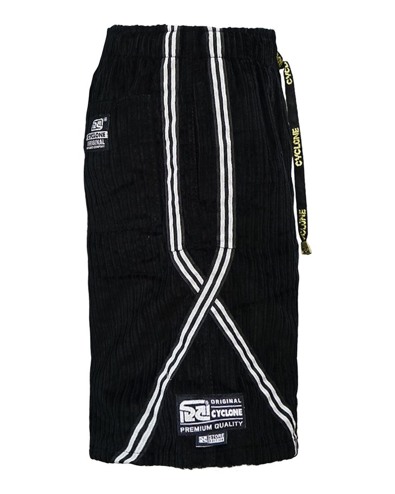 bermuda cyclone veludo basket canadian preto -4-