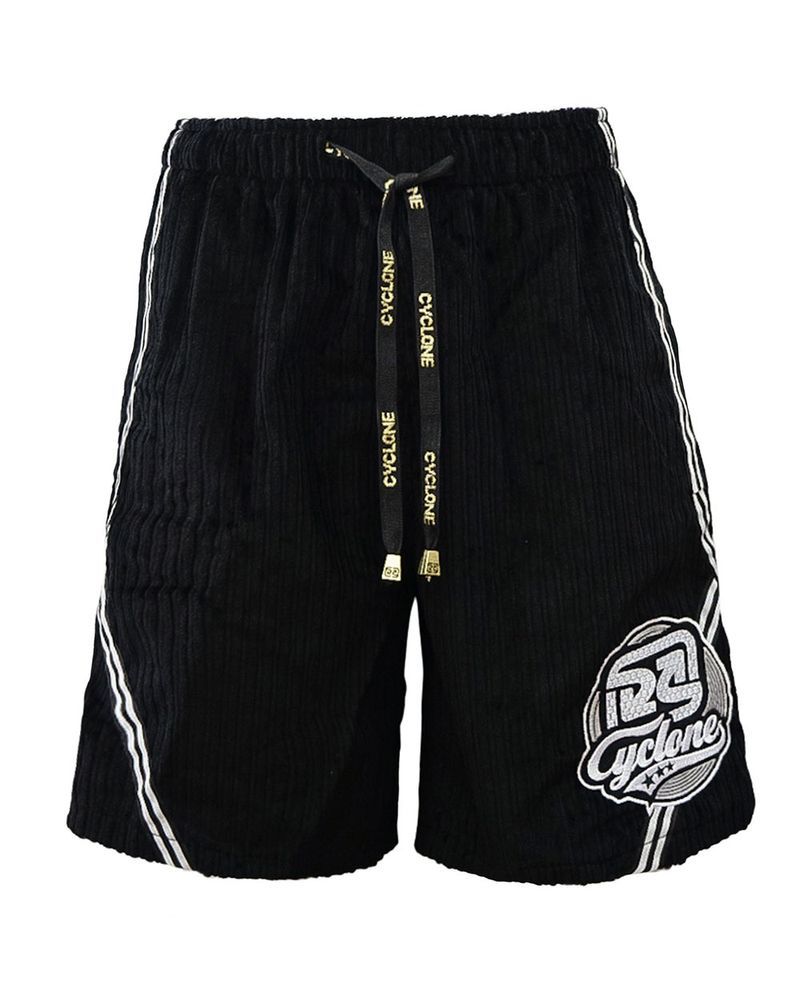 bermuda cyclone veludo basket canadian preto -5-