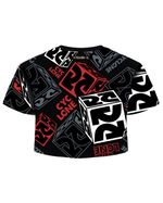 blusa cyclone dif cropped logo cube preto vermelho -1-